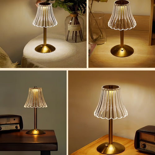 LumiGlow - Rechargeable USB LED Table Lamp with Touch Control