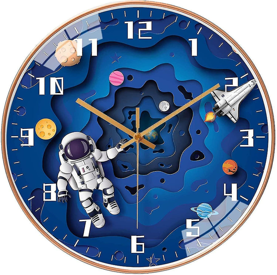 Space Journey Kids Wall Clock