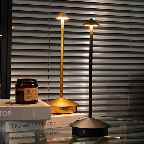 Portable USB Pina Table Lamp - Touch-Dimmable LED Wireless Night Light