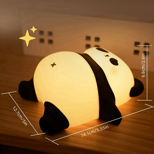 SugarPanda - LED Night Light, Silicone Rechargeable Sleep Lamp