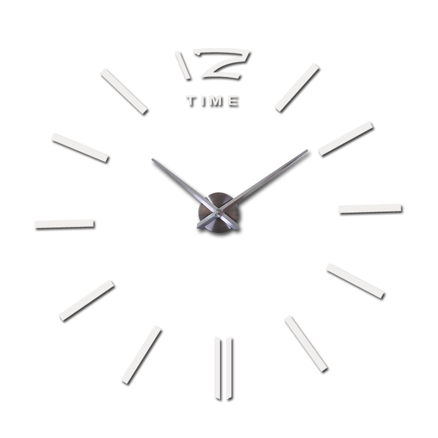 Mirror DIY Wall Clock