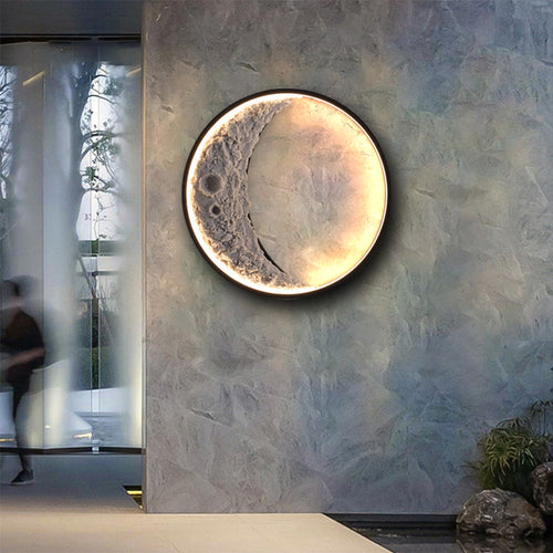 LunaGlow – 3D Moon Wall Lamp for a Magical Ambiance