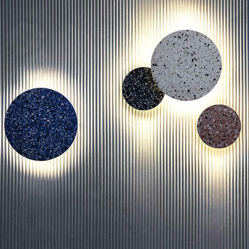 TerraGlow – Terrazzo Wall Lamp for Modern Hallway Lighting