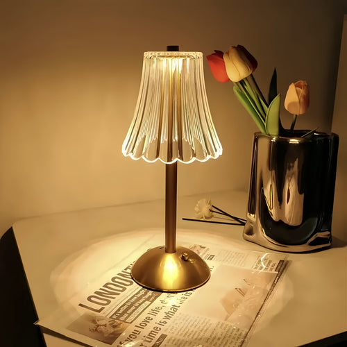 LumiGlow - Rechargeable USB LED Table Lamp with Touch Control