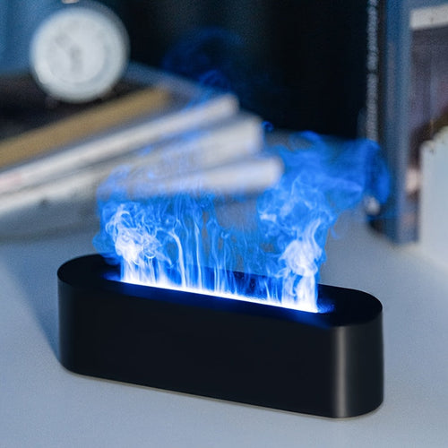 FlameGlow - USB Aroma Lamp with Flame Effect and RGB Lighting