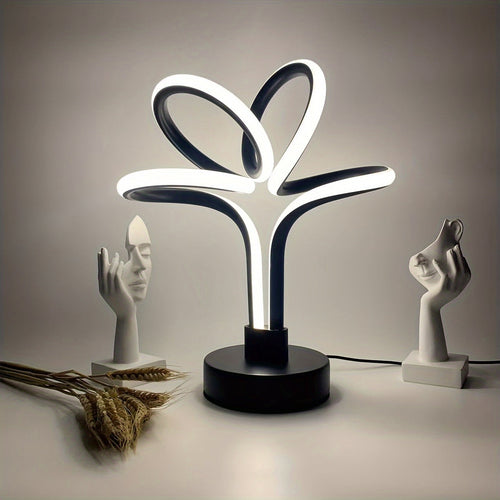 LumiNordic - Modern Nordic-Inspired USB LED Table Lamp