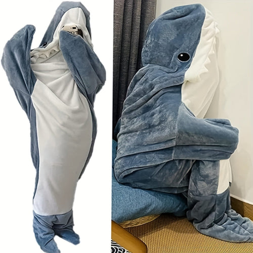 Shark Blanket – Wearable Shark Sleeping Bag for Boys & Girls – Perfect Gift