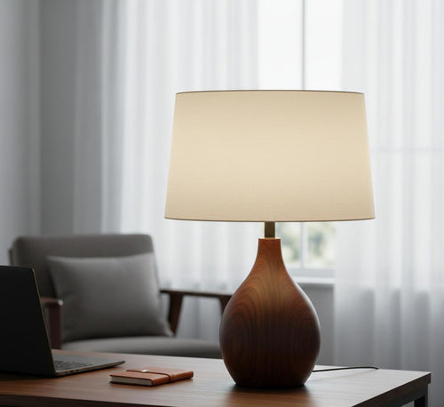 Retro Table Lamp for Desk & Bedroom