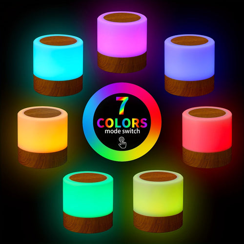 LightAura - RGB Table Lamp Touch Control with Remote Control