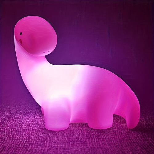 DinoGlow - Cartoon Dinosaur Night Light for Bedroom & Living Room