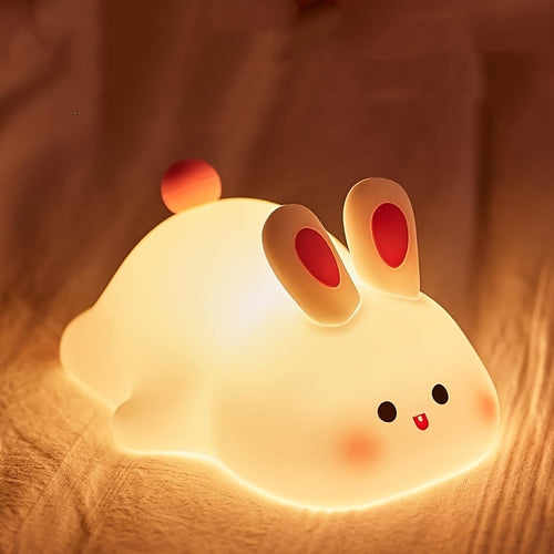 BunnyLight - Cute Bunny Night Light, USB Rechargeable with Dimmable Functions