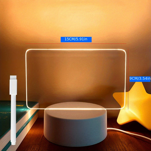 NoteGlow - LED Notice Board Night Light with USB Power