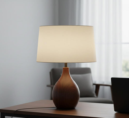 Retro Table Lamp for Desk & Bedroom