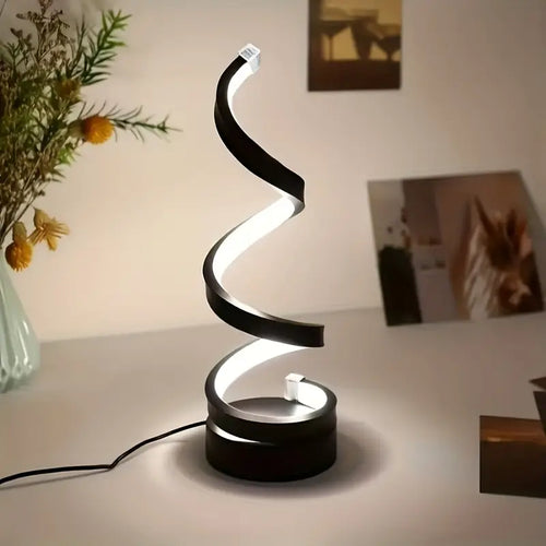 LumiTwist - Compact and Versatile LED Spiral Lamp