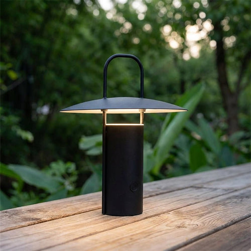 Rechargeable Garden Lamp with Touch Dimmer – Wireless & Portable