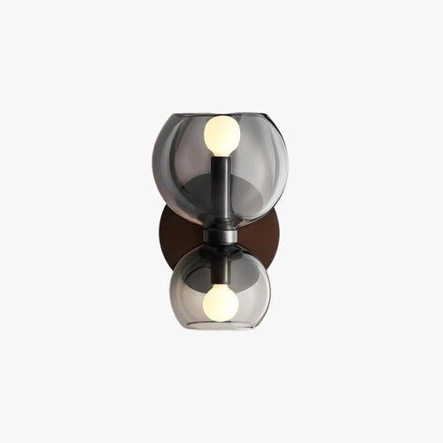 Valentina Modern LED Wall Light - White - Metal/Glass - For Living Room