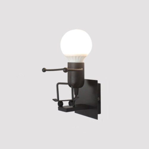 Modern LED Wall Light White/Black for Bathroom and Living Room