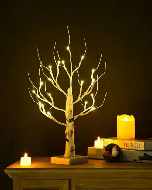 LumiTree - LED Light Tree Table Decoration, Warm White Lighting