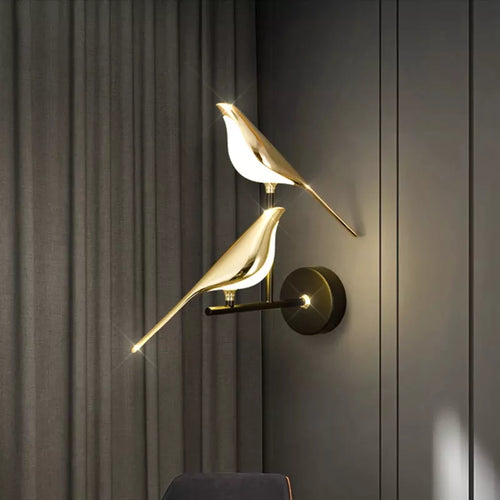 Bird Wall Lamp