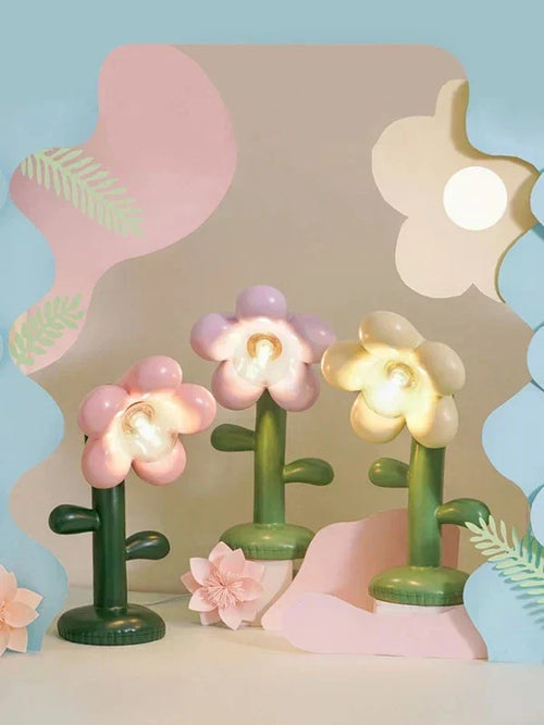 FloraGlow - Flower-Shaped LED Table Lamp with LED Bulb – Creative Night Light