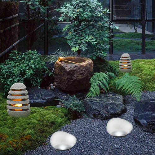 EcoPebble - Solar Pebble Stone Lamp