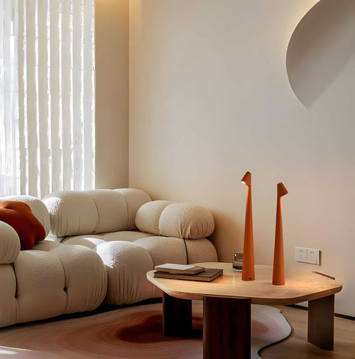 LunaSlim - Elegant Table Lamp with Wireless Functionality