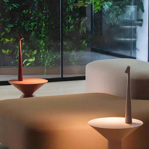 LunaSlim - Elegant Table Lamp with Wireless Functionality