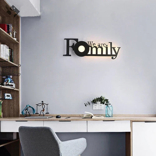 LetterGlow - Modern LED Letter Lamp for Wall Mounting – Decorative Lighting
