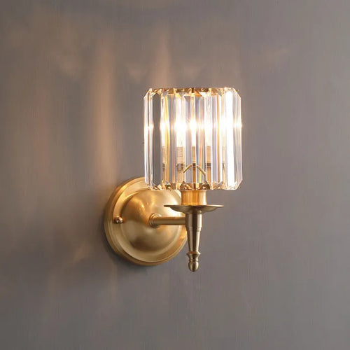 LumiCrystal – Luxury Crystal Wall Lamp