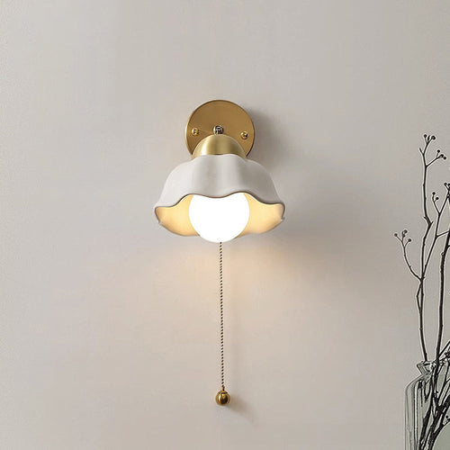 French White Adjustable Wall Lamp