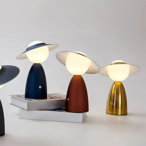 LumiCharge - Wireless LED Desk Lamp with Touch Control & Charging Function, Modern Lighting
