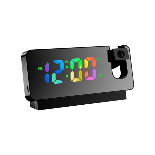 LED Ceiling Projection Alarm Clock