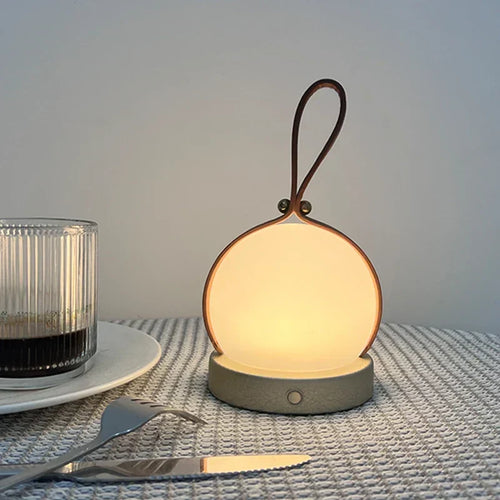 LumeSphere - Wireless LED Lantern – Portable Table Lamp with Warm Light