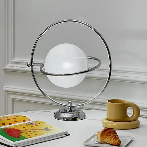 NordicMoon – Stylish LED Table Lamp for Living Room & Bedroom, Dimmable with 3 Light Colours