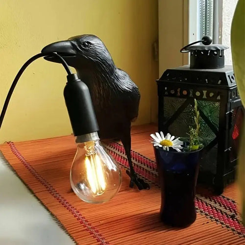 ShadowGlow - Vintage LED Lamp in Gothic Style for Mystical Atmospheric Lighting