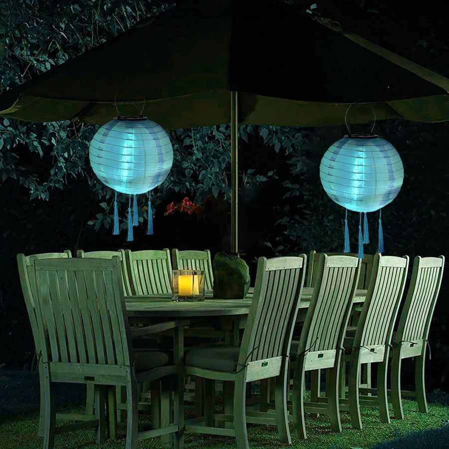 AquaGuard - Weather-Resistant Solar Lantern