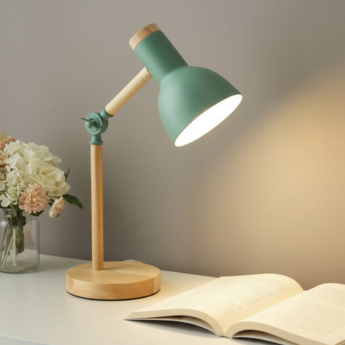 Desk Lamp Wood Scandinavian Adjustable Modern Table Lamp Design