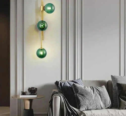 GlassSphere - Modern Glass Wall Lamps – Elegant LED Lighting