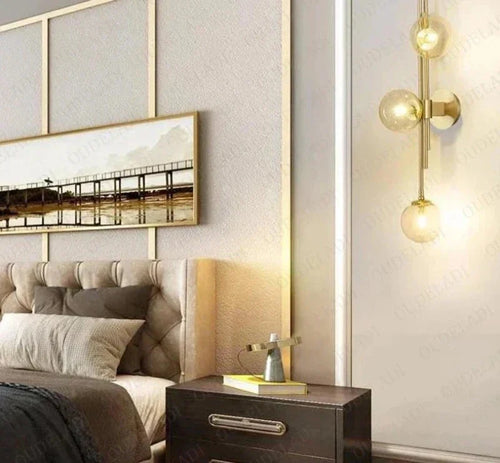 GlassSphere - Modern Glass Wall Lamps – Elegant LED Lighting