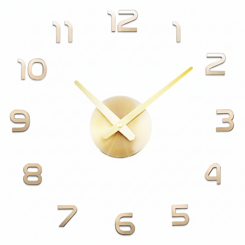 Large Acrylic 3D Wall Clock