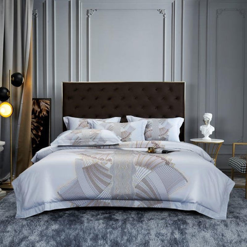 Silver Sails Duvet Cover Set – Egyptian Cotton