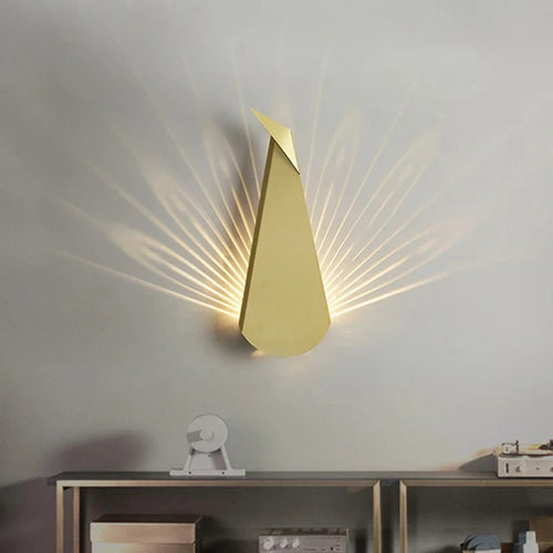 ElegantLight - Peacock Wall Lamp Modern LED