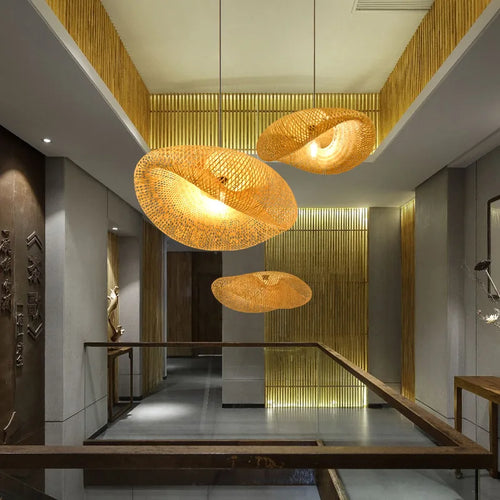 NatureLuxe - Modern Glass Pendant Light