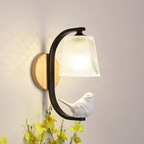 NordicBird - Modern Wall Lamp with Bird Design for Bedroom and Living Room