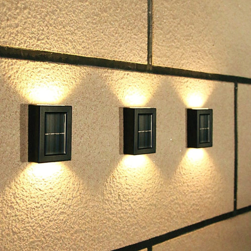 EcoShine - Solar-Powered Terrace Wall Light