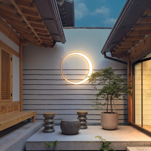 CircuLite - Waterproof Circular Outdoor Wall Lights