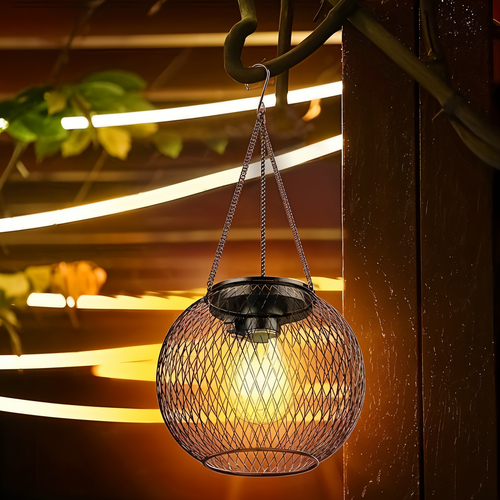 Lumentalic - Waterproof Hanging String Solar Light for Outdoor