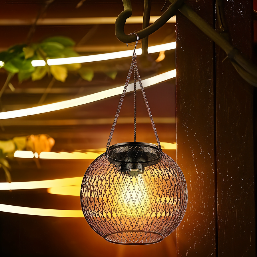 Lumentalic - Waterproof Hanging String Solar Light for Outdoor