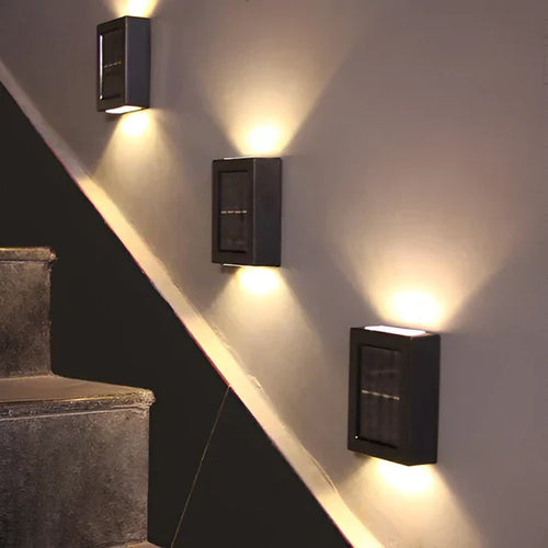 SolarVista - Outdoor Solar Light with Two Beams