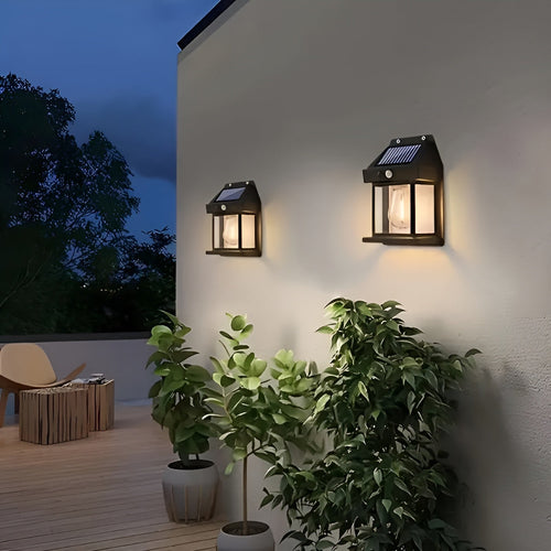 Luminex - Modern Solar Wall Light with Motion Sensor